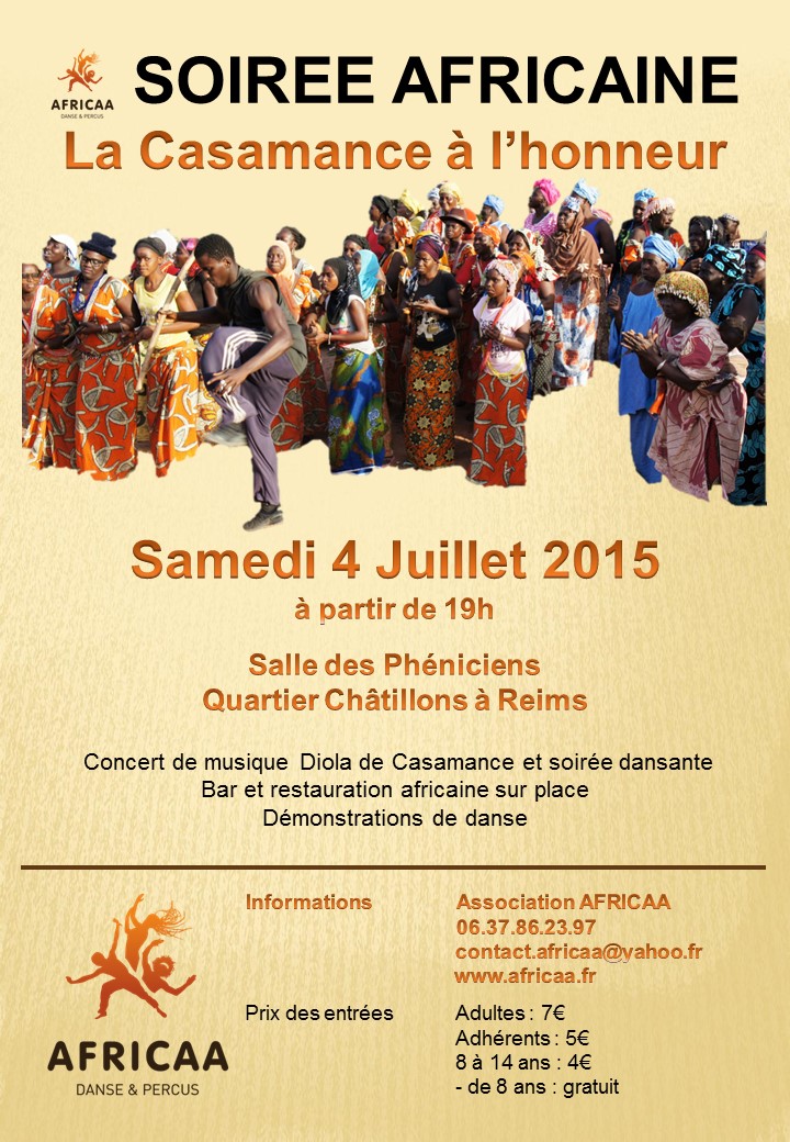Fête AFRICAA 4 juillet 2015