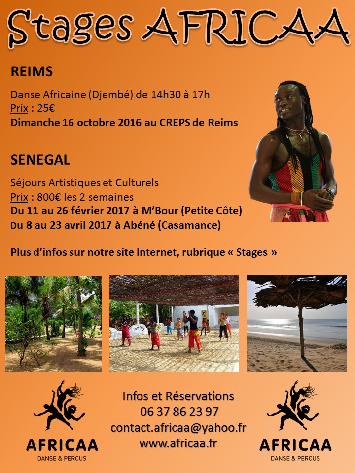 STAGES AFRICAA 2016 17